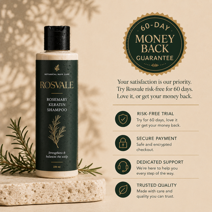 Rosvale™ Rosemary Keratin Shampoo